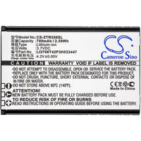Battery for ZTE R550 LI3708T42P3H533447