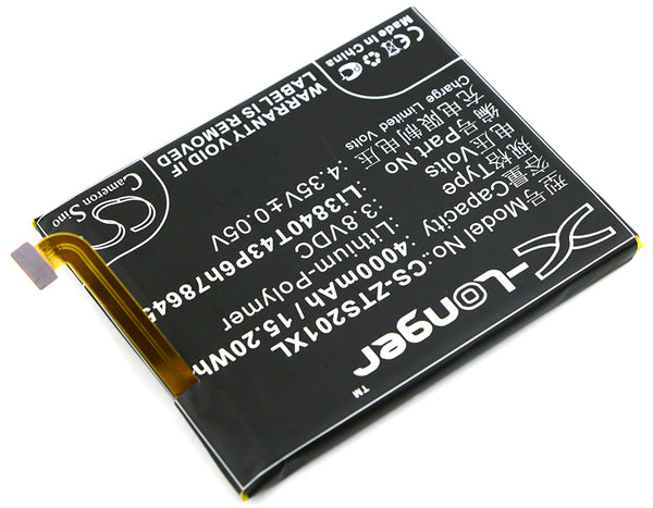 Battery for ZTE S2014 Voyage Plus Li3840T43P6h786451