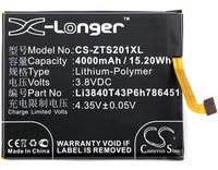 Battery for ZTE S2014 Voyage Plus Li3840T43P6h786451
