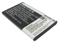 Battery for ZTE U288 Li3710T42P3h623846