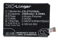 Battery for ZTE Grand SII Q705U S221 S251 T84 Li3825T43P6H755543