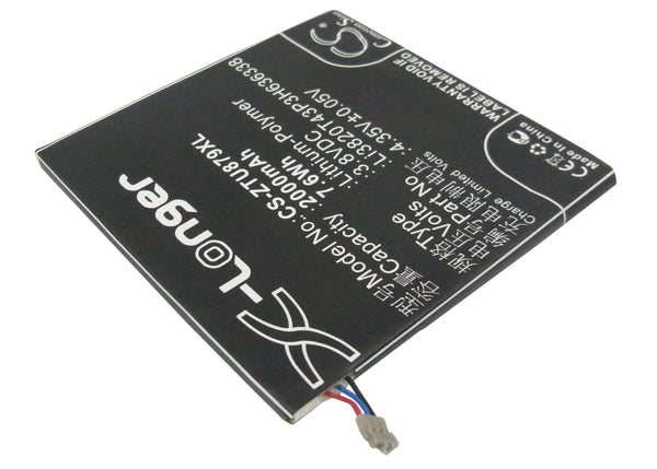 Battery for ZTE A75 Blade L2 U879 U889 V879 Li3820T43P3H636338 Li3820T43PH636338