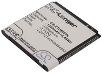 Battery for ZTE Kis Flex KIS Q U880 S2 U880S2 V793 V795 V880 S2 V880S2 Li3712T42P3h484952