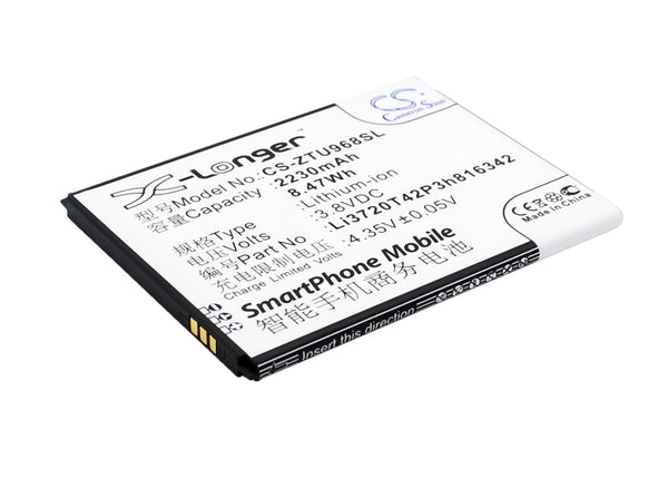 Battery for ZTE N968 Q508 Q508U Q508U Dual SIM Q701C Li3720T42P3h816342 Li3823T43P3h816342