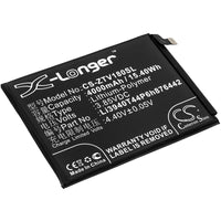 Battery for ZTE Nubia V18 NX612 NX612j Li3940T44P6h876442