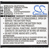 Battery for ZTE V797 Li3712T42P3H525051