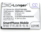 Battery for ZTE Blade Q Maxi Li3720T43P4h825839