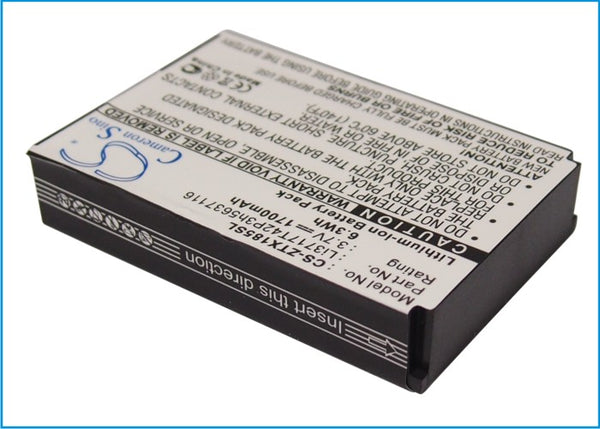 Battery for TELSTRA F158 F159 X185 Li3717T42P3h5637116