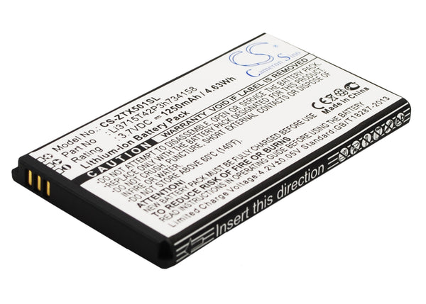 Battery for ZTE Score M X500M Li3715T42P3h734158