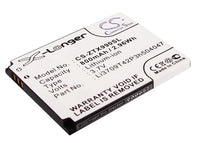 Battery for AT&T GX930 GX991 UX990 X930 Z331 Li3709T42P3h504047 Li3709T42P3h504047-H