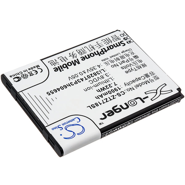 Battery for ZTE Jasper Lte Z718 Z718TL Li3820T43P3h604655